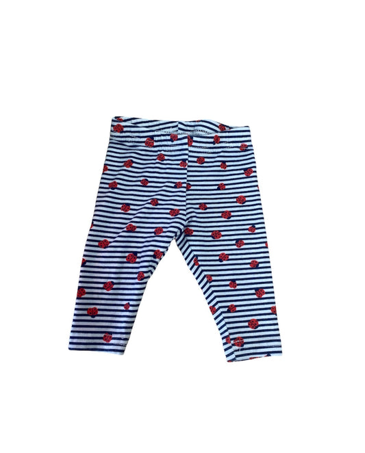 Carter's Stripe Ladybug Pants 3M