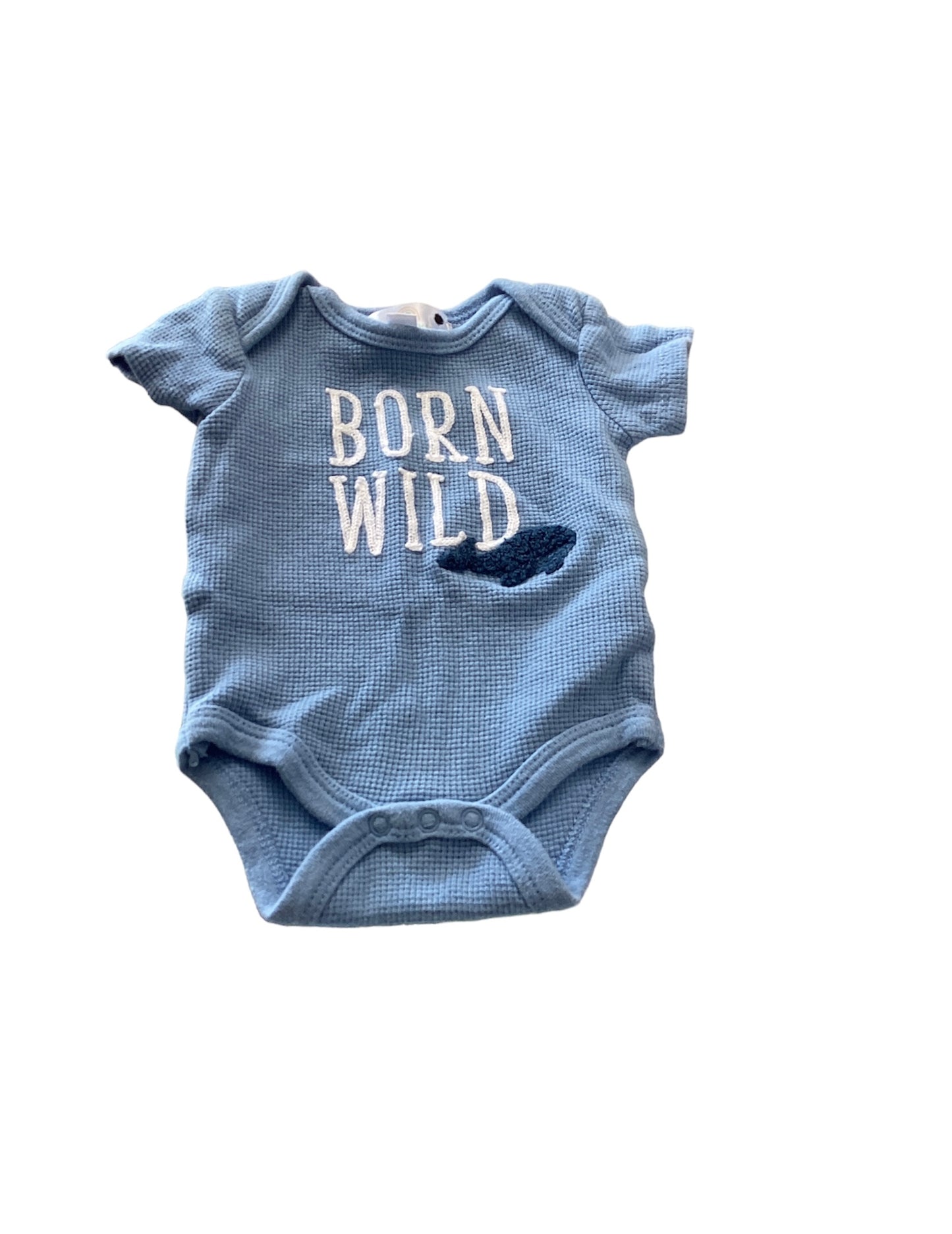 Willow +Whimsy Boys Blue Onesie 0-3m