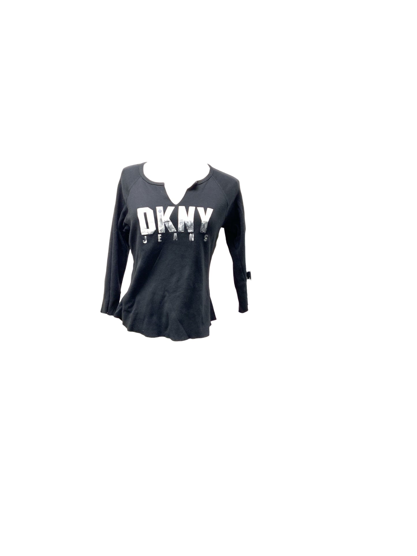 DKNY Women's Black Top L