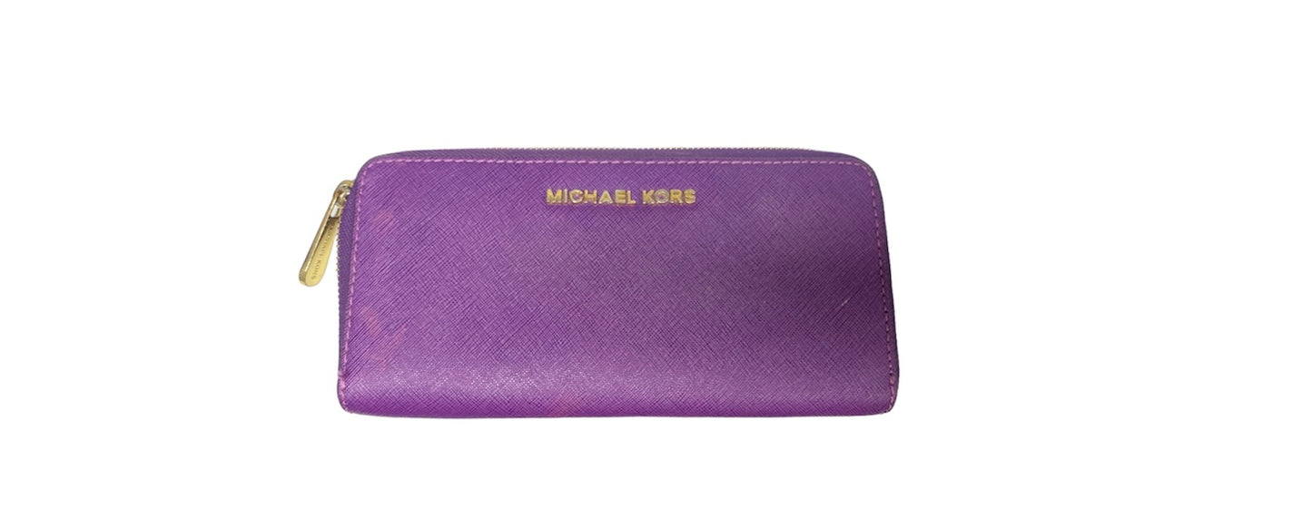 Michael Kors Purple Wallet