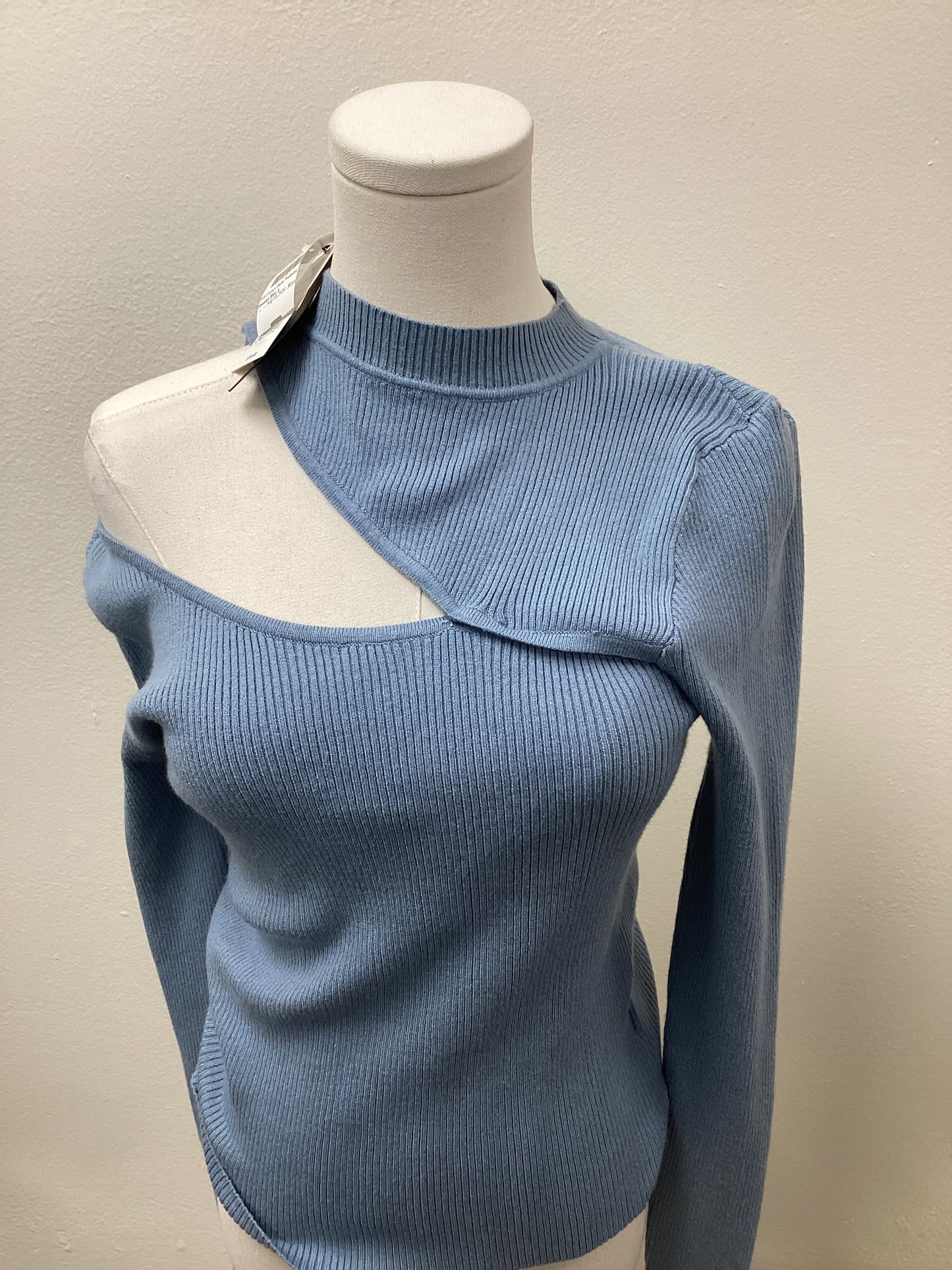 NWT Lucy Paris Womens Sweater Blue S