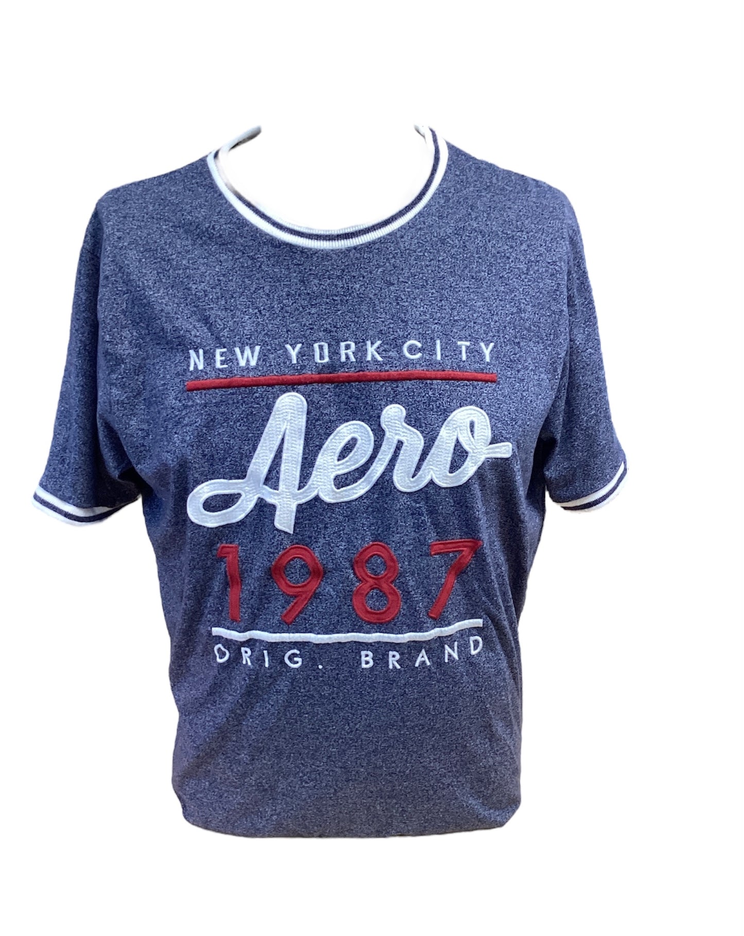 Aeopostale Men's Navy Tee L