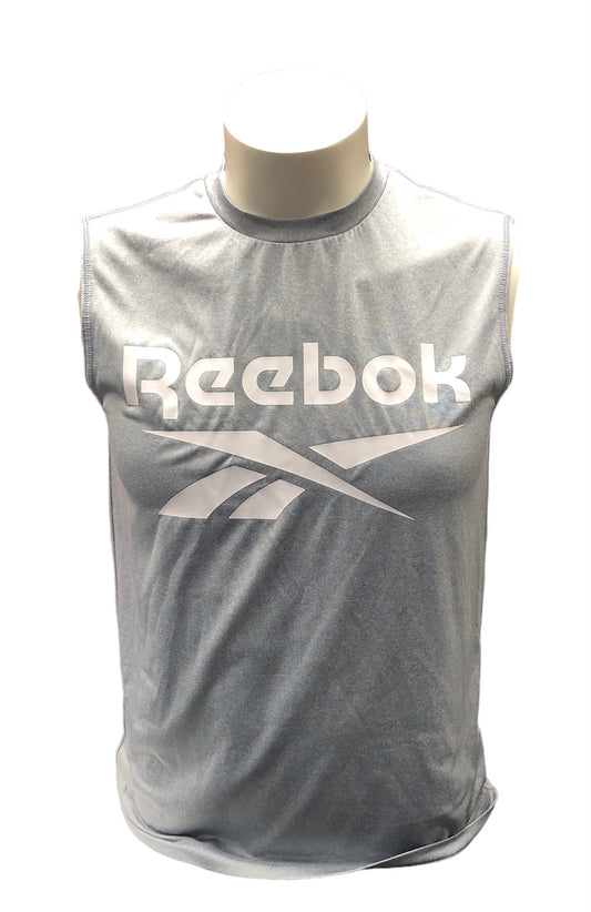 Reebok Men's Logo Tank Gray S