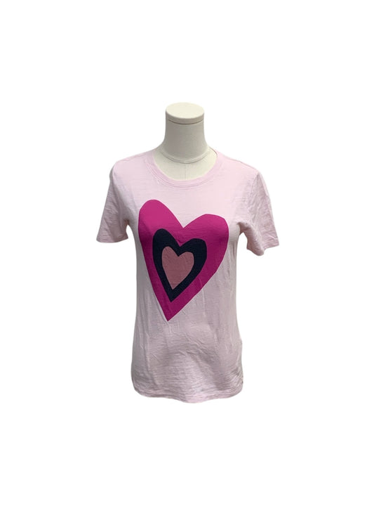 J Crew Women's Tee Heart XXS