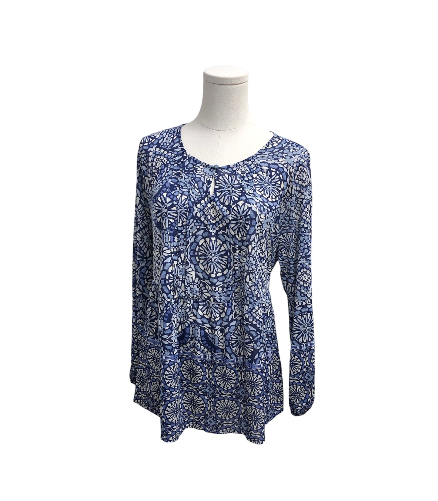 Style & Co. Women's Top Blue L