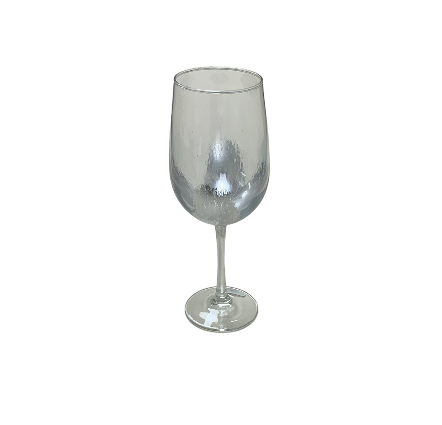 Stem White Silver Champagne Glass