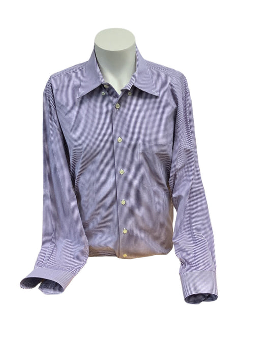 Bird Dog Bay Men's Purple Striped Shirt XL