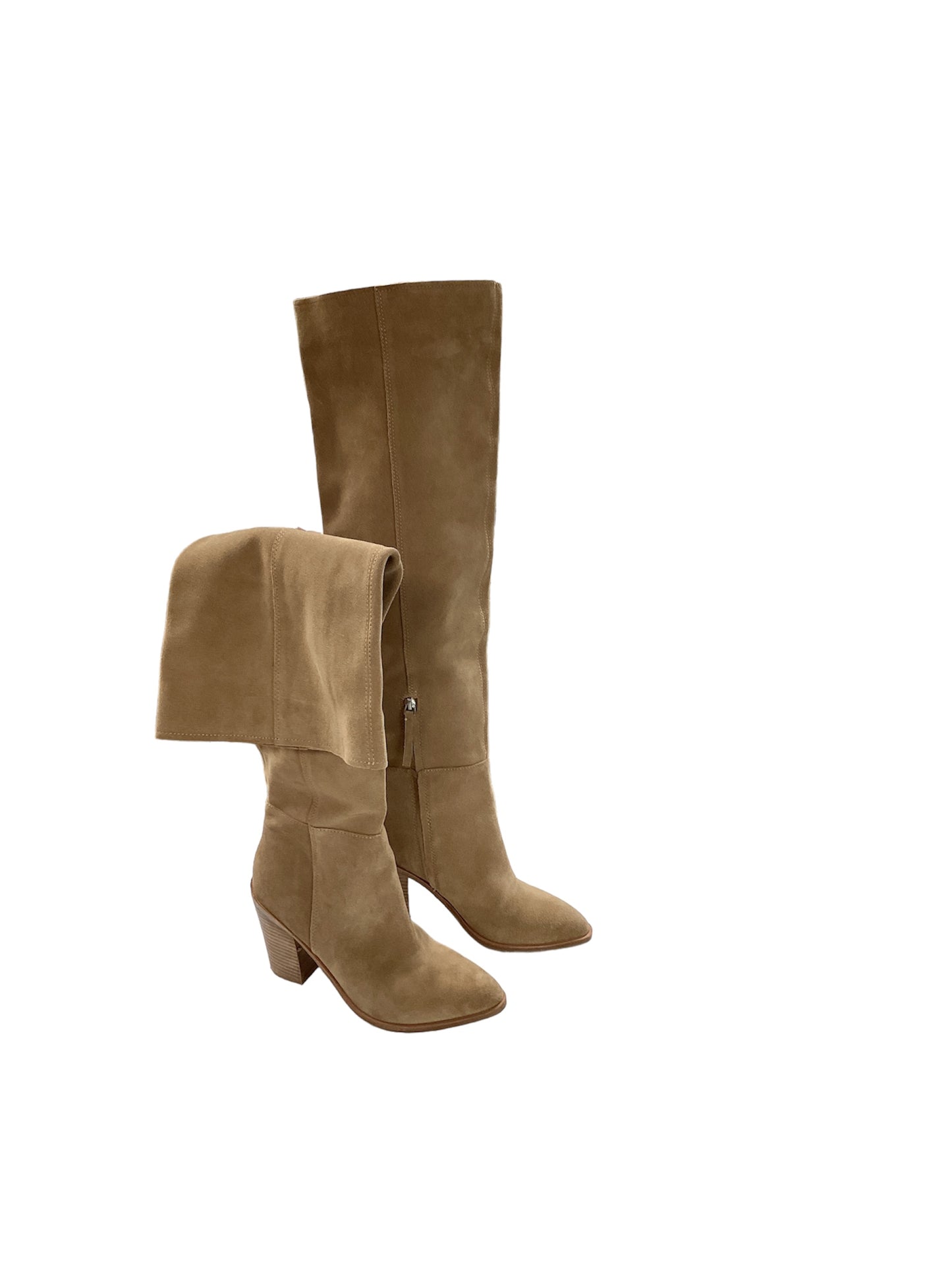 Treasure & Bond Beiges Over the Knee Boots 8