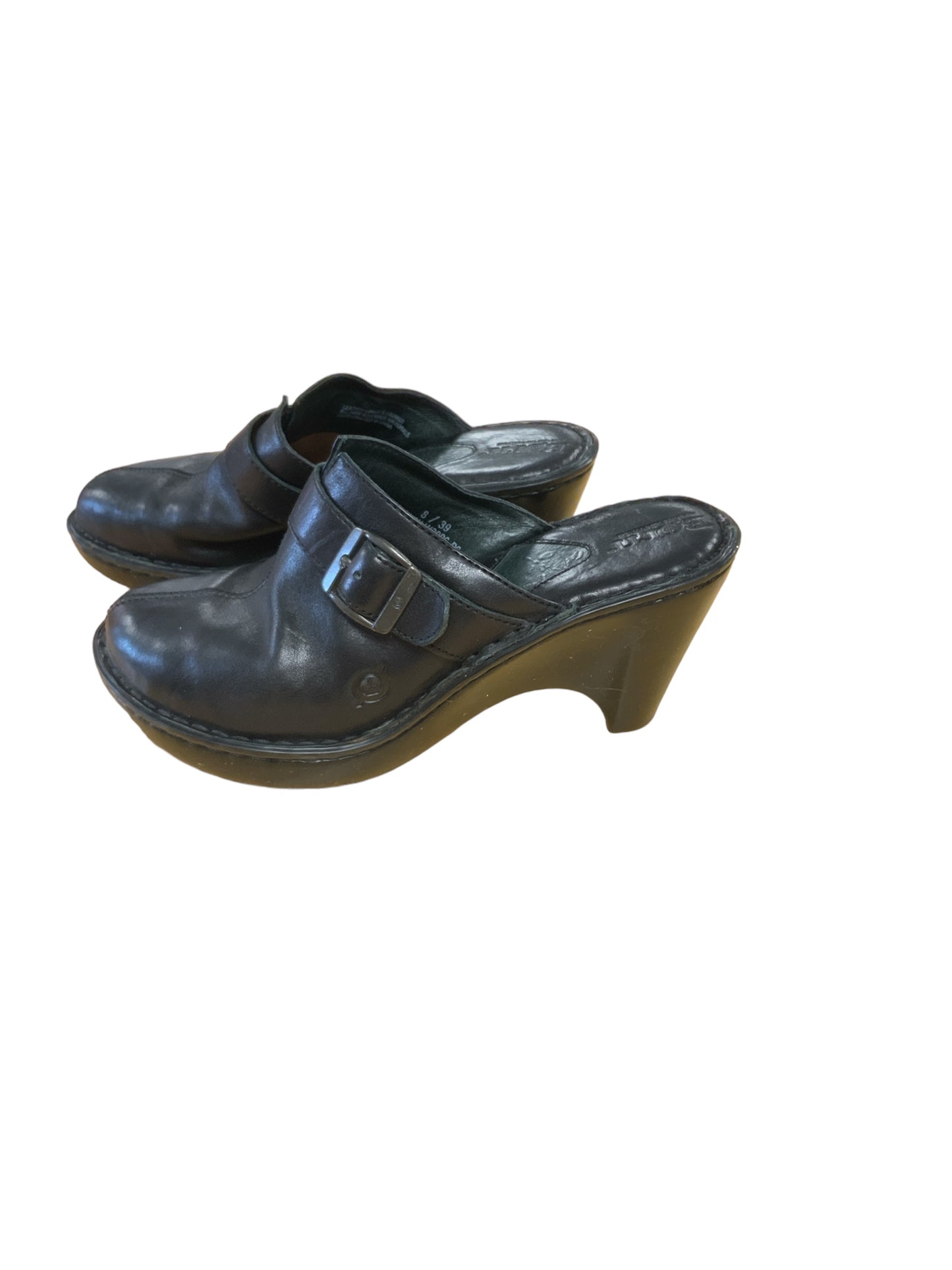 Born Black Clogs 8