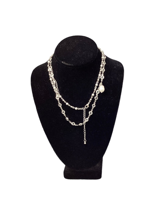 Pomina Silver 2 piece Necklace Set