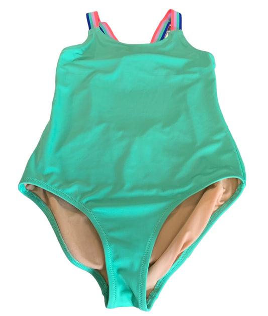 Crewcuts Girls Green Swimsuit 12