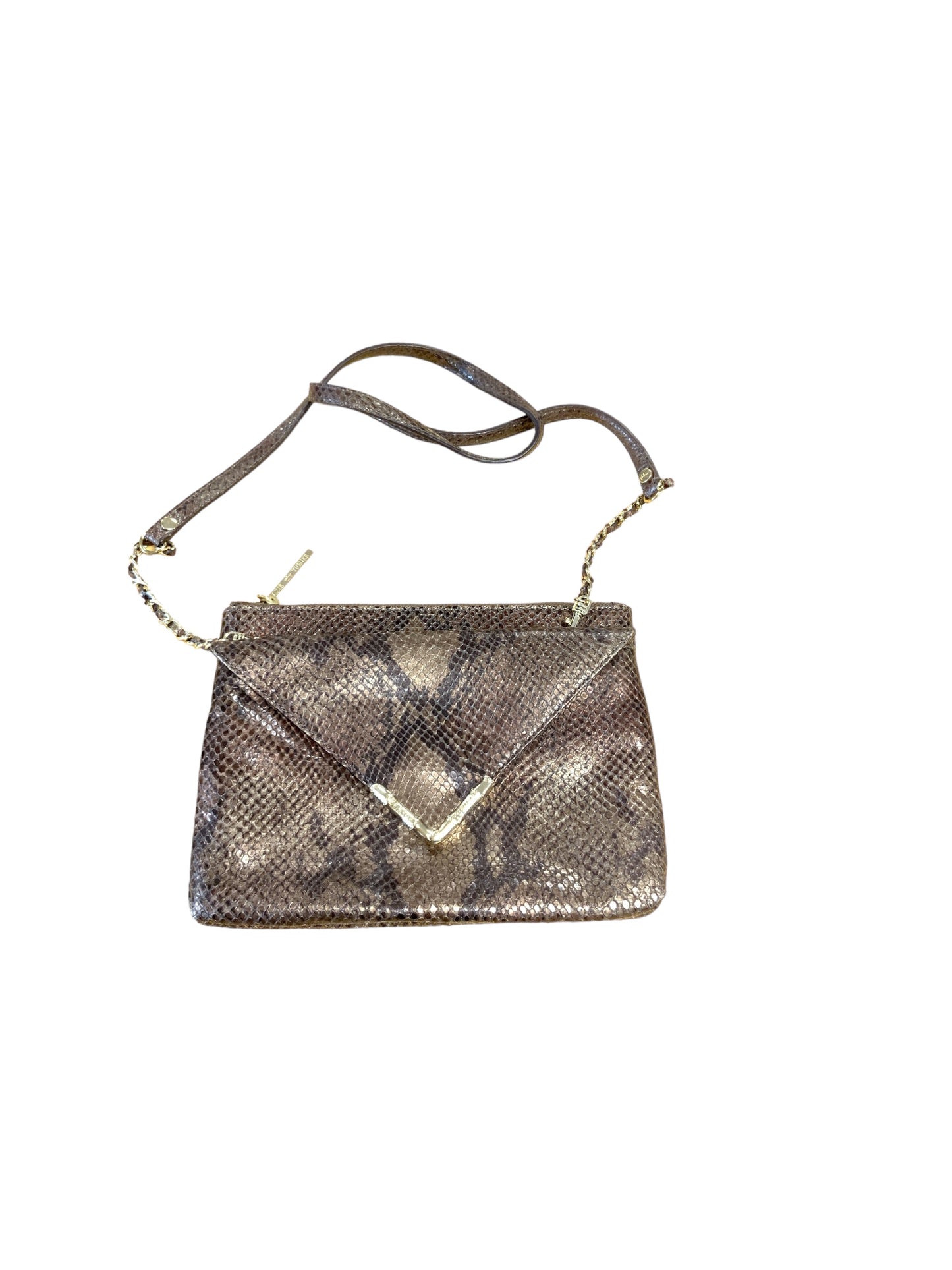 Elaine Turner Brown Crossbody Bag