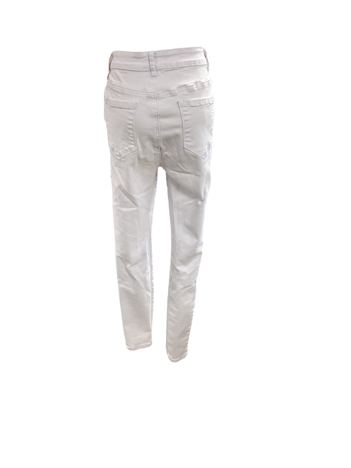 S Jr White Skinny Jeans 26/Sx28