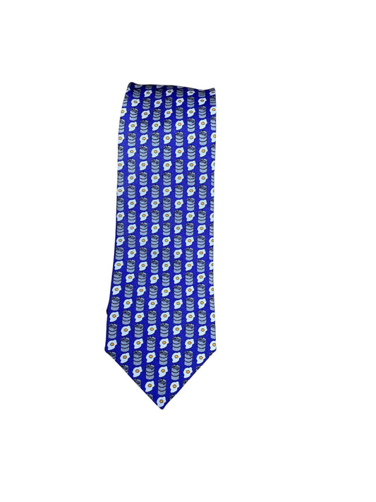 NWT LazyJack Press Eggs Blue Ties