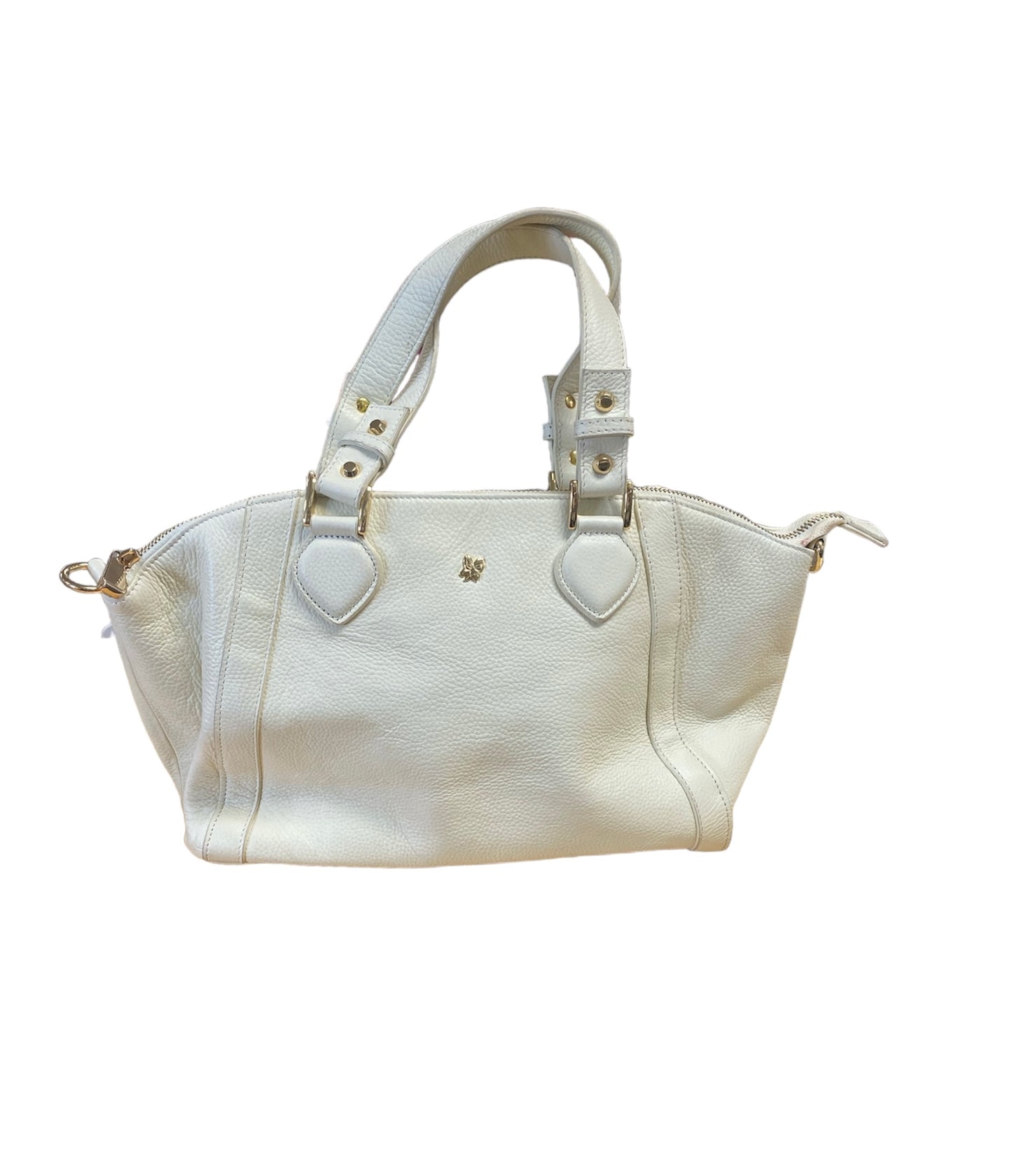 Ora Delphine Cream Handbag