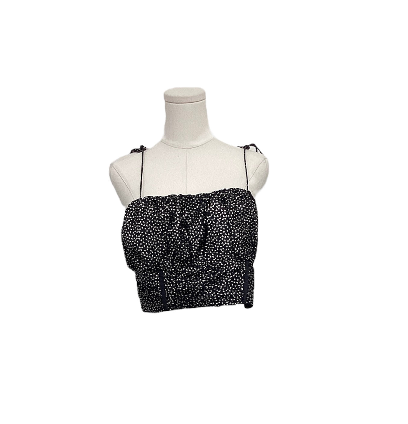 Hours Jr. Cami Crop Black