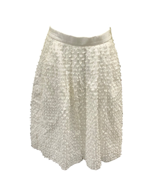 J Crew Women's Skirt White 4P