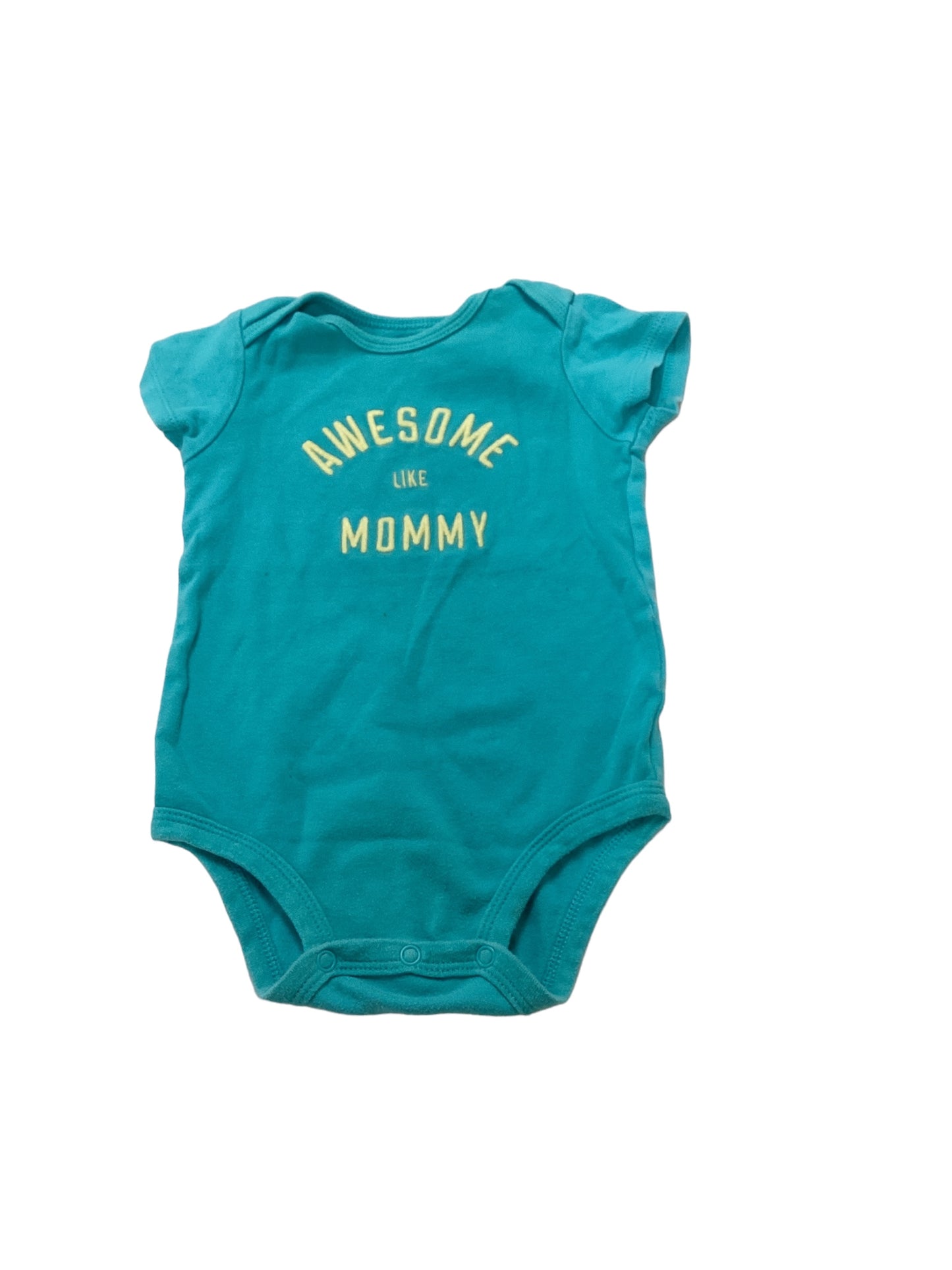 Carter’s Boys Turquoise Onesie 12m