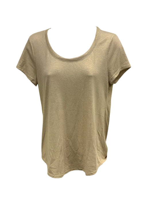 White House Black Market Women's Gold Tee XS