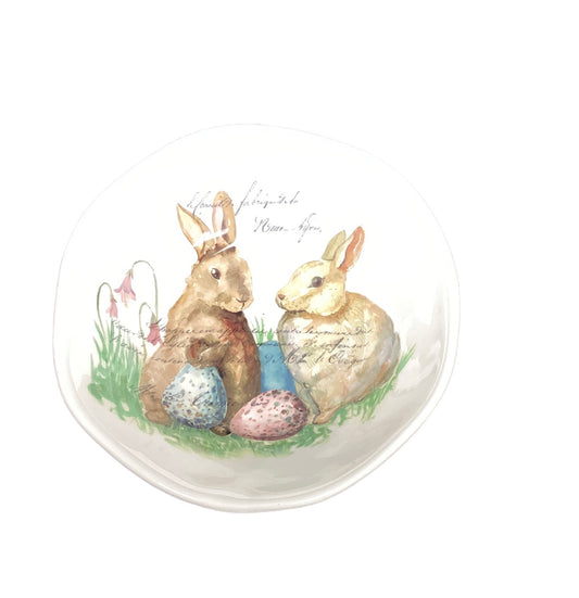 Effetti d’Arte Glass Rabbit Bowl