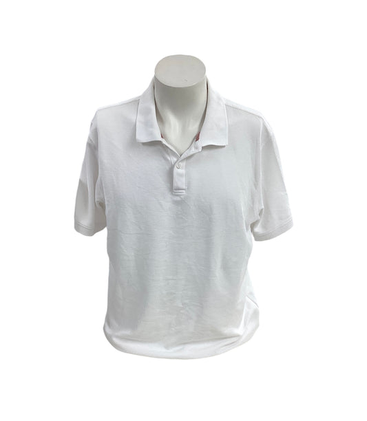 Wonder Nation Men's Polo White L