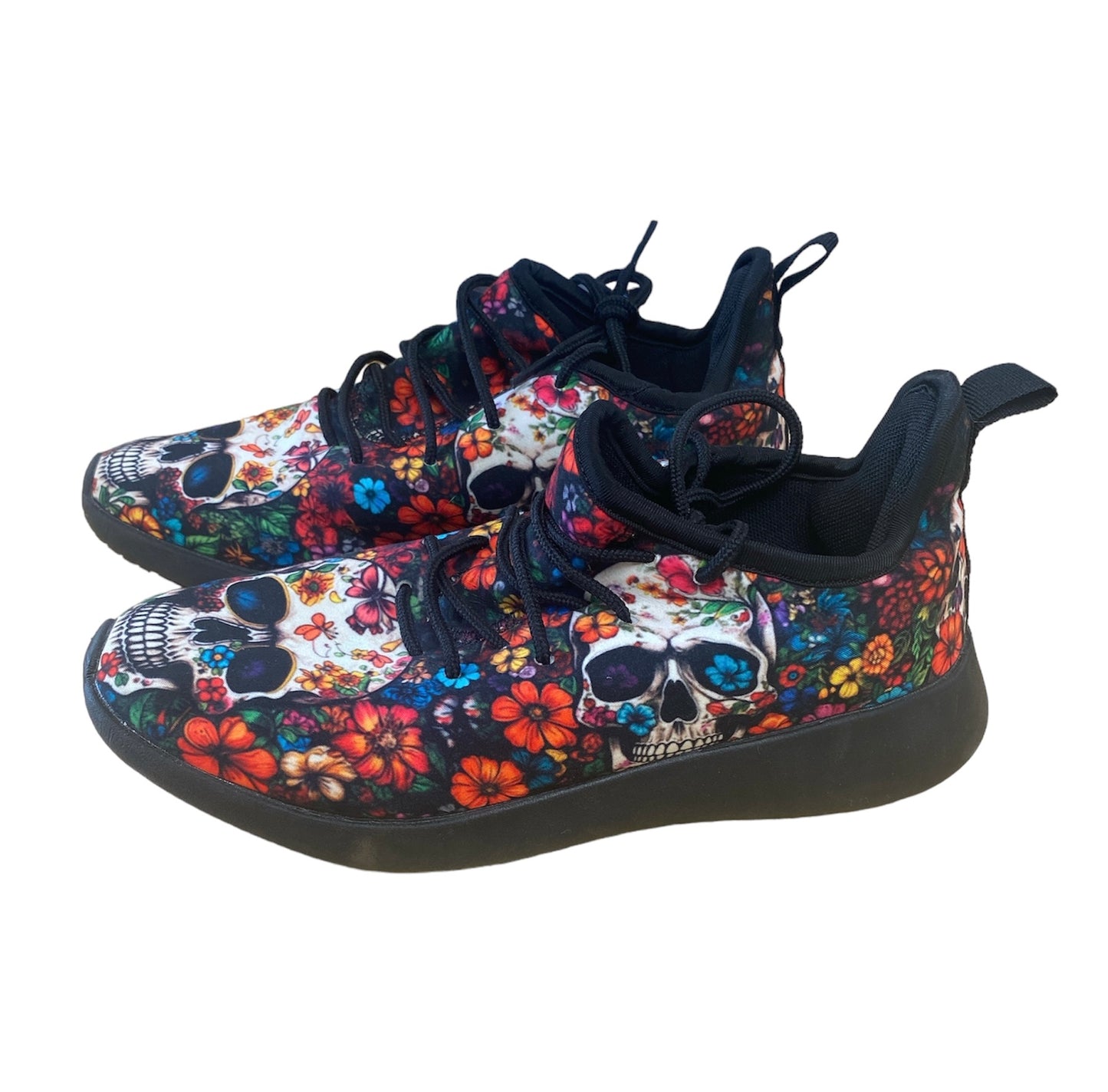 Skulls and Flowers Sneakers 8