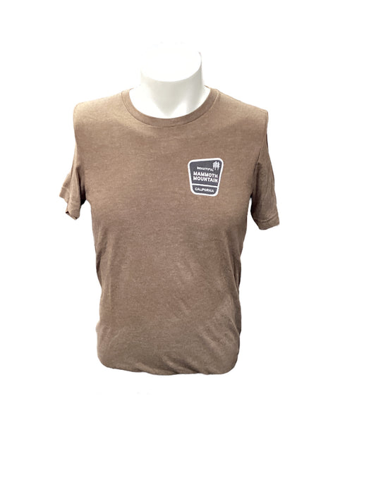 Mammoth Mtn Men's Tee Brown M