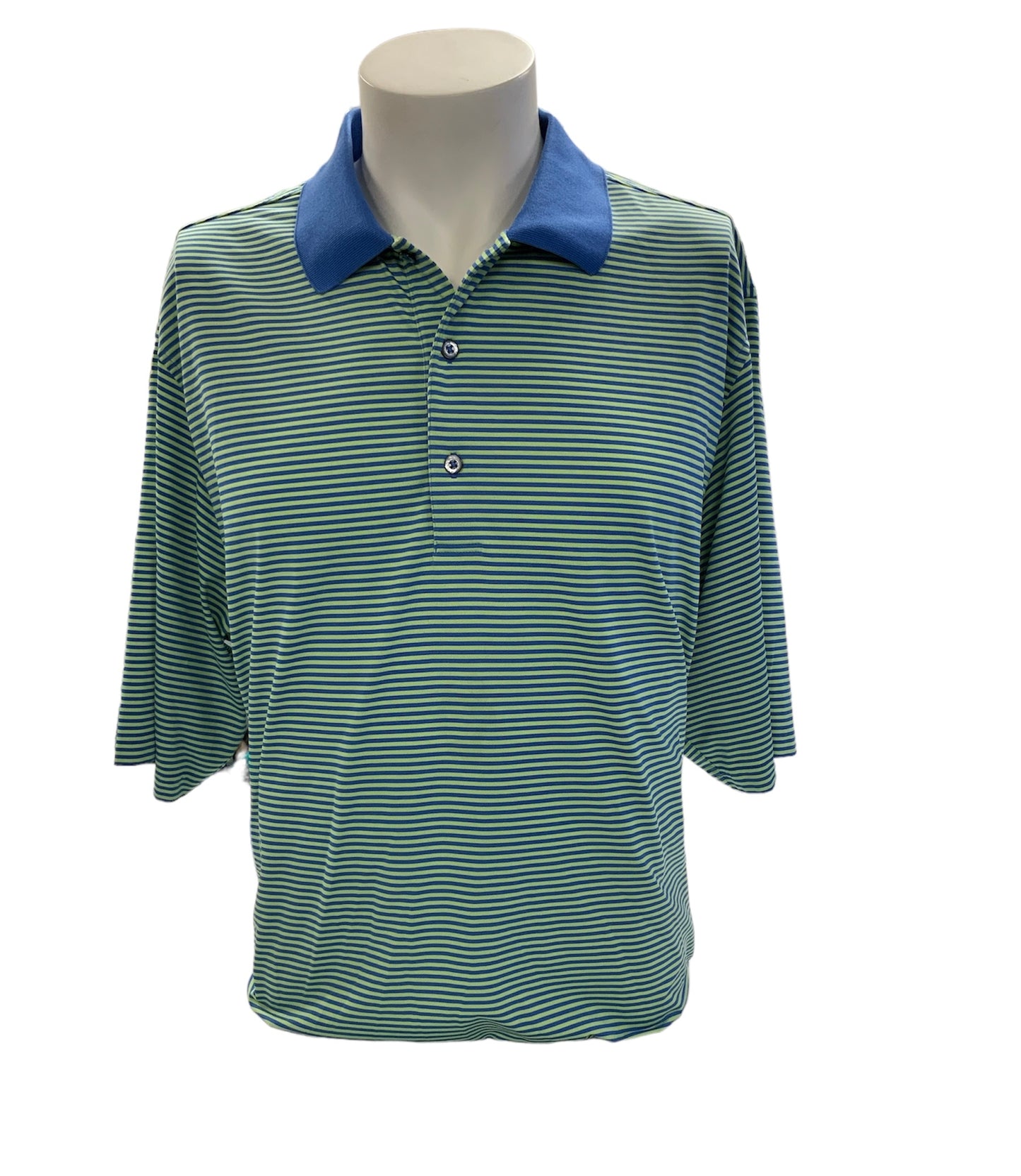 Donald Ross Men's Polo Striped Shirt XL