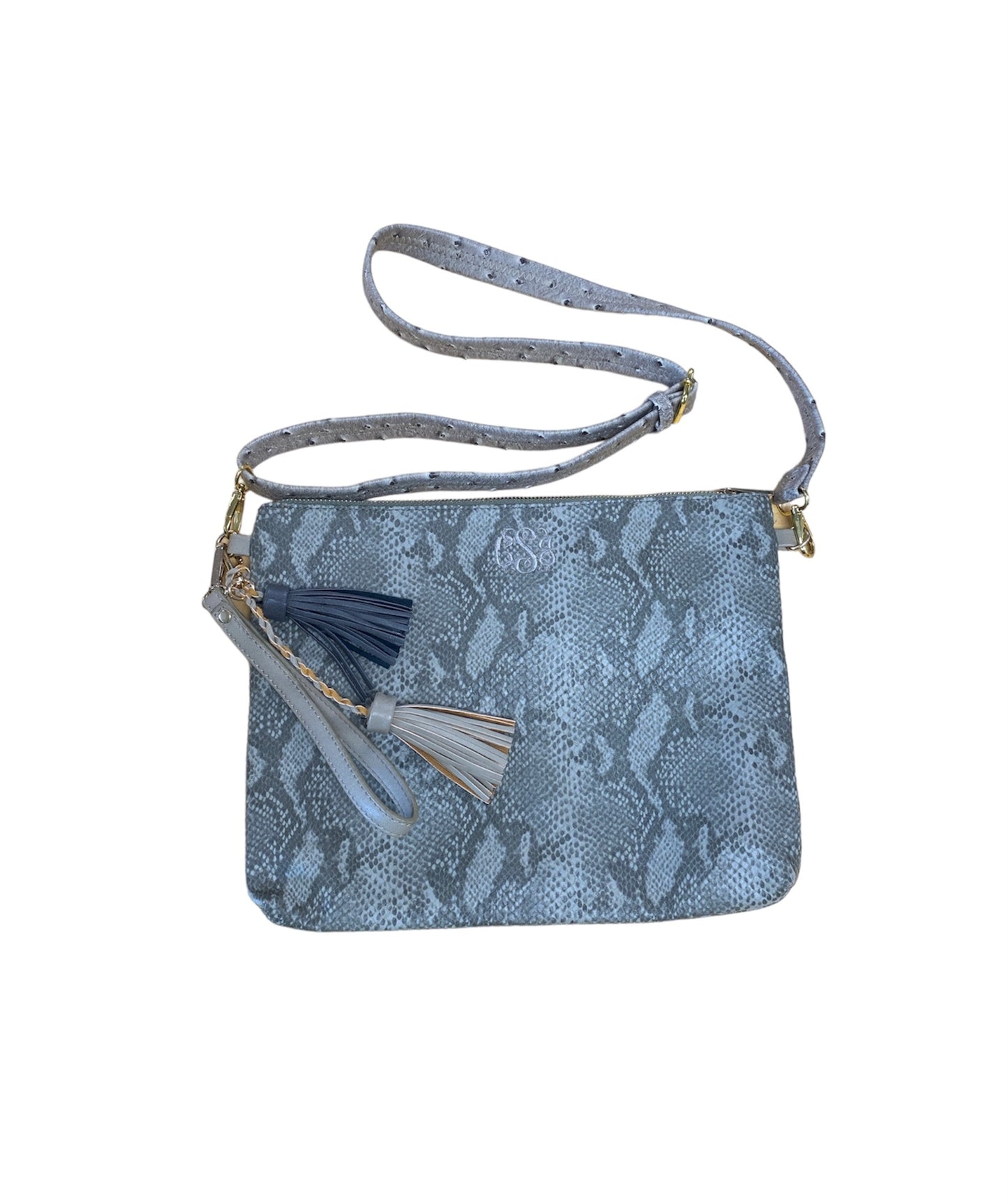 Caroline Hill Snakeskin Crossbody