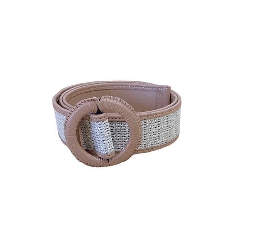 Straw Beige Belt