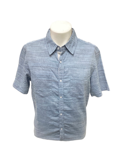 Free Planet Men's Shirt Blue L