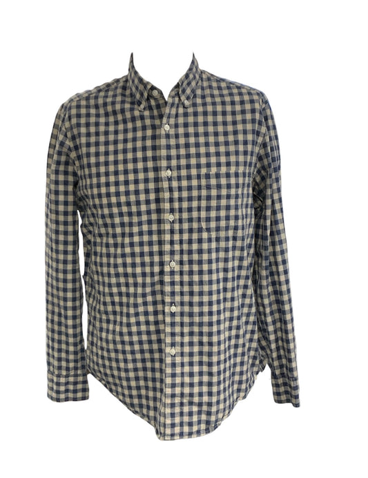 J Crew Men's Shirt Blue M