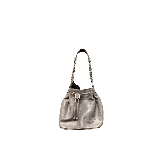 Tiffany & Fred Paris Handle Gray Bag