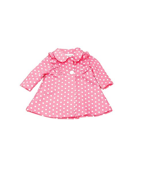 Bonnie Baby Girls Pink Jacket 3-6m