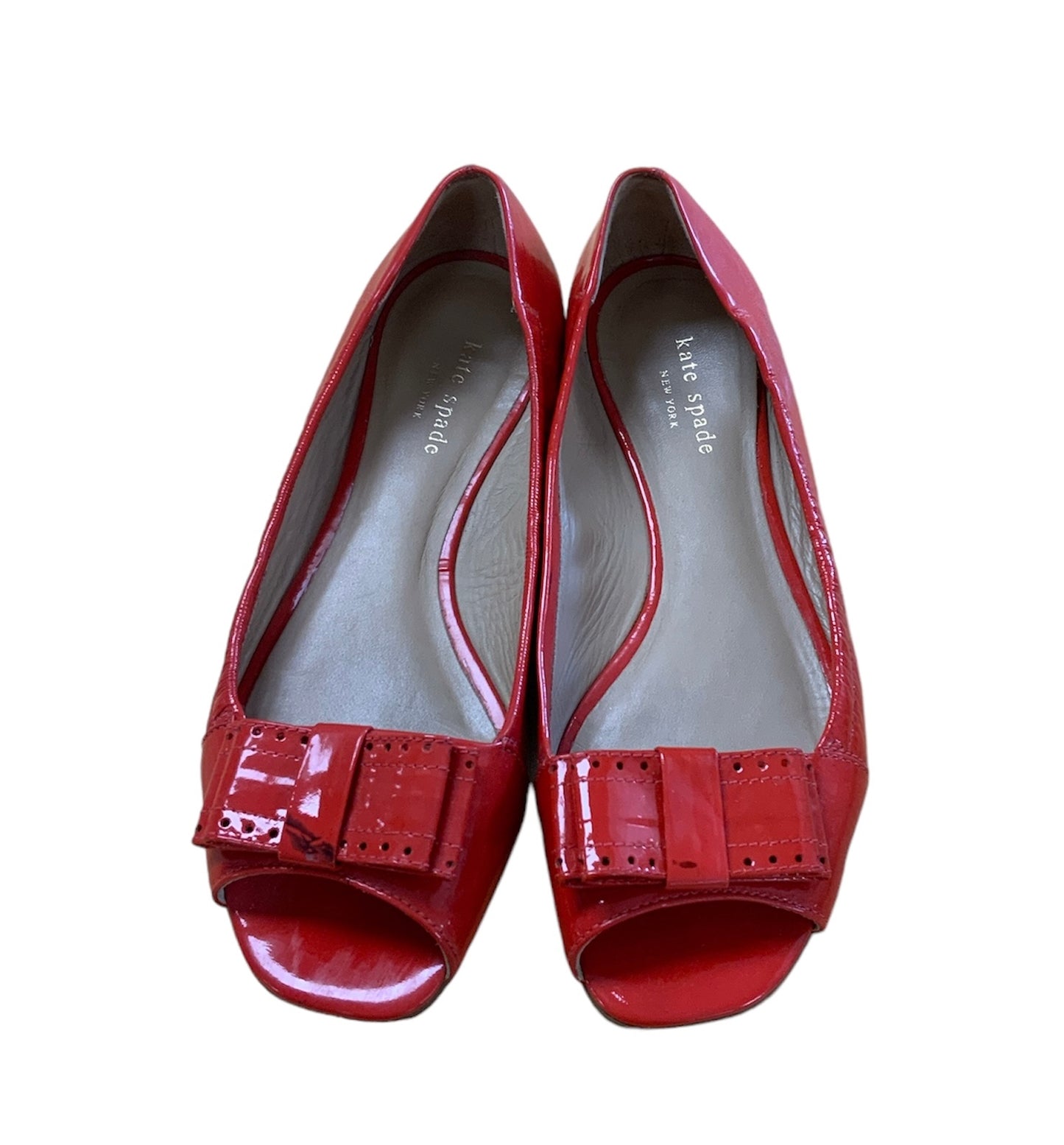 Kate Spade Women's Red Flats 8