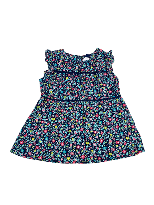Gap Kids Dress Blue Floral Size XL/12 Regular