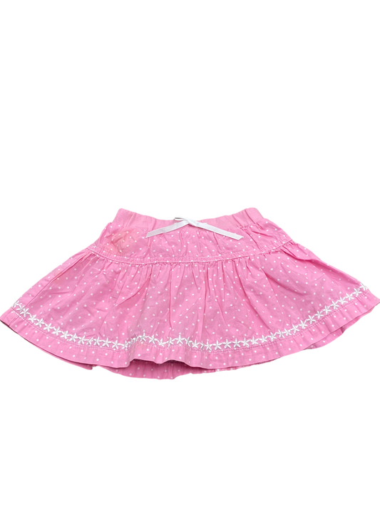 George Infant's Skirt Pink with White Polkadots Size 12 M